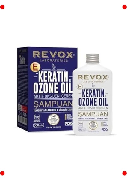 Keratin & Ozon Bakım Şampuanı 360 ml