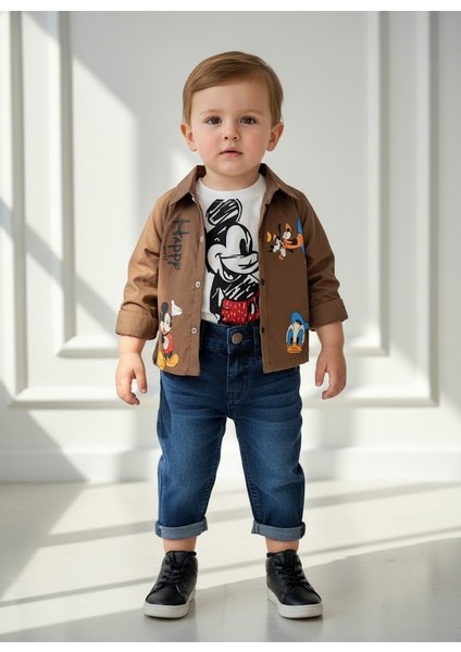 Erkek Çocuk Ceket Body Pantolon Alt Üst Takım Bayramlık 3'lü