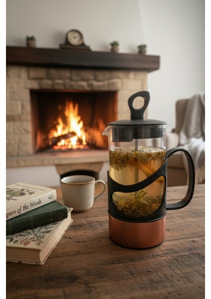 French Press Bakır Desen 350 ml fiyatları