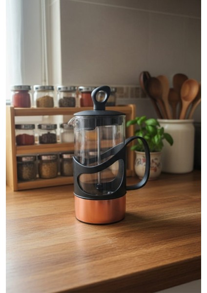 French Press Bakır Desen 350 ml modelleri
