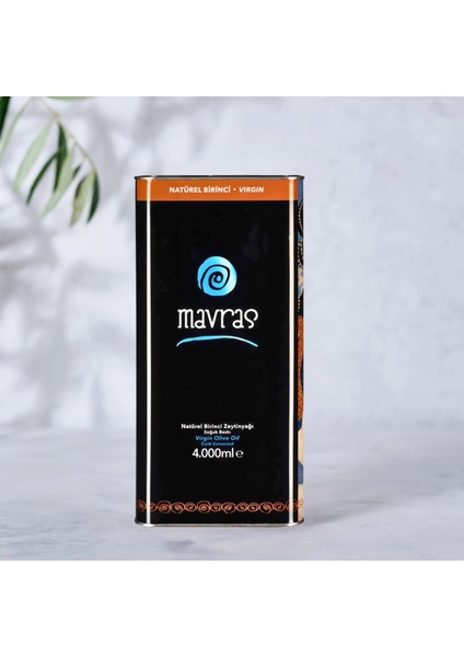 Natürel Birinci Zeytinyağı - Olgun Hasat 4 Litre