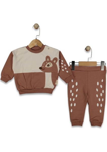 253118 Unisex Bebek Ceylan Figürlü 2'li Takım