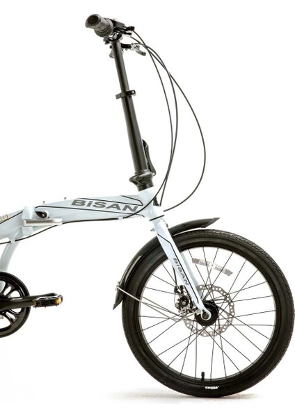 Fx 3600-6S Katlanır Bisiklet 31 cm Md 20 Jant 6 Vites Beyaz Siyah indirimleri