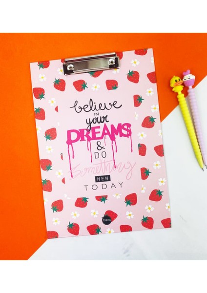 Çilek Tasarımlı Sekreterlik