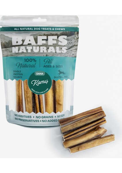 Baffs Naturals Dana Kamış %100 Doğal Çiğnemelik Köpek Ödül Maması 100 gr modelleri