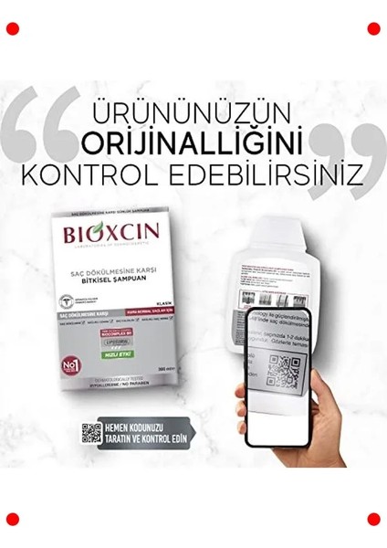 Bitkisel Saç Dökülme Karşıtı Şampuan 3X300 ml modelleri