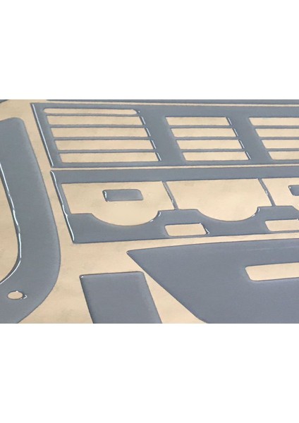 Hyundai Elantra Konsol-Torpido Kaplama 2000-2004 8 Parça Alüminyum