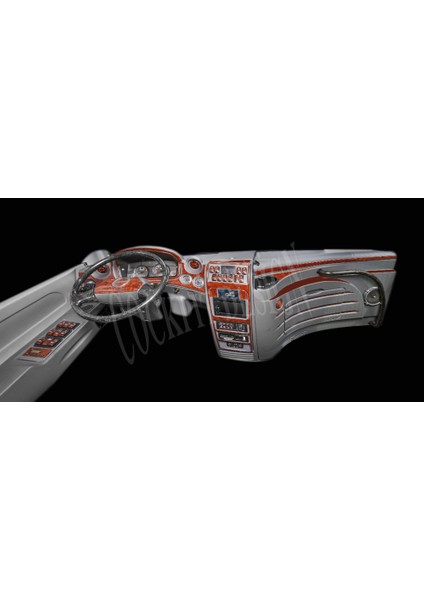 Isuzu Novo Lüx Konsol-Torpido Kaplama 2012 52 Parça Full Maun