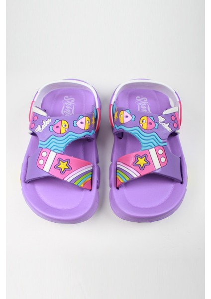 Günlük Unisex Çocuk Sandalet Esnek Kaymaz Taban Yazlık Ev Okul Kreş Ayakkabı PS940-PS955 fırsatları