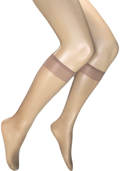 Burnu Şeffaf Fit 15 Dizaltı Kadın Çorap indirimleri