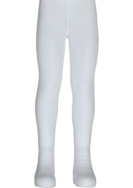 Damla Desenli Mikro Bebek Külotlu Çorap