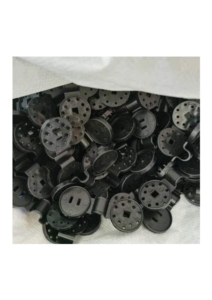 Gölgelik File Klipsi 100 Adet Gölgelik İp Geçirme Aparatı (4915)