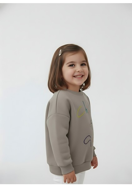 Kız Çocuk Baskılı Sweatshirt fiyatları