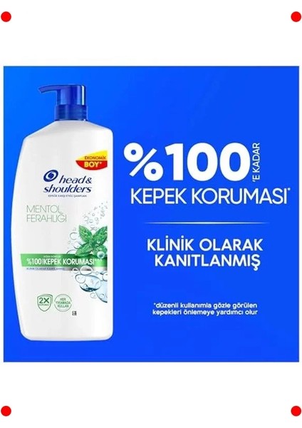 Mentollü Kepek Karşıtı Şampuan 800 ml modelleri