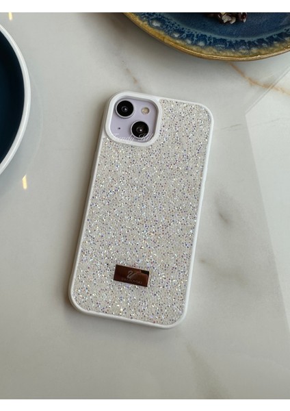 iPhone (15) Uyumlu Lüks Taşlı Kılıf