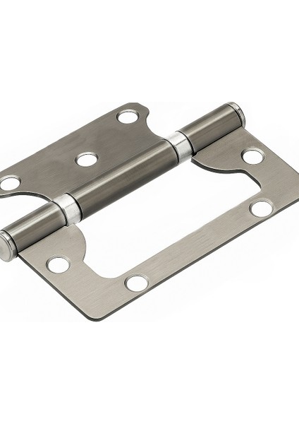 Cerniera Saten 2 ADET İç-Dış Mekan Uyumlu Paslanmaz Kapı Menteşesi 100x71x38 mm
