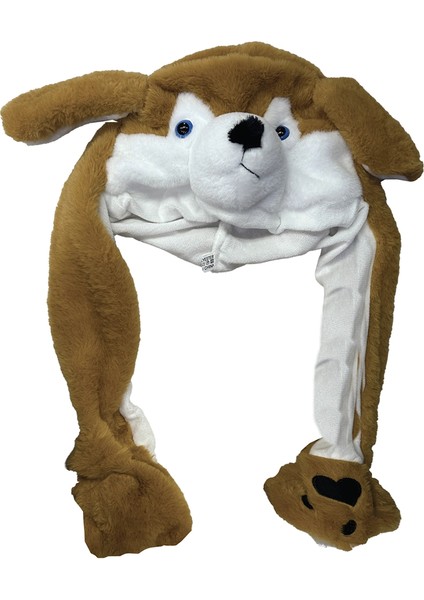 Suyutti K25465-08 Köpek Figürlü Hareketli Çocuk Şapka