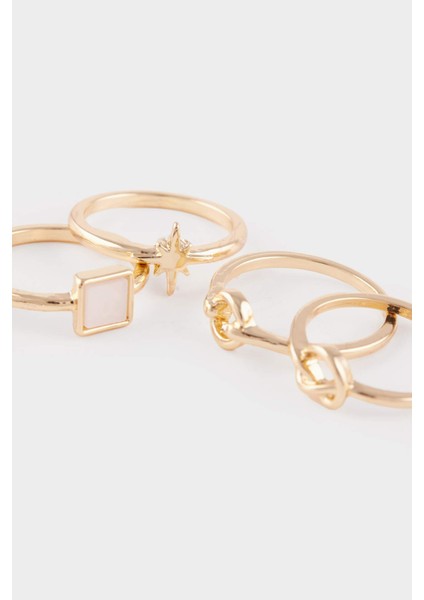 Kadın 8'li Gold Yüzük F7700AXNS fiyatları