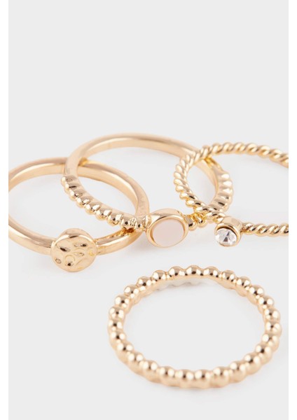 Kadın 8'li Gold Yüzük F7700AXNS modelleri