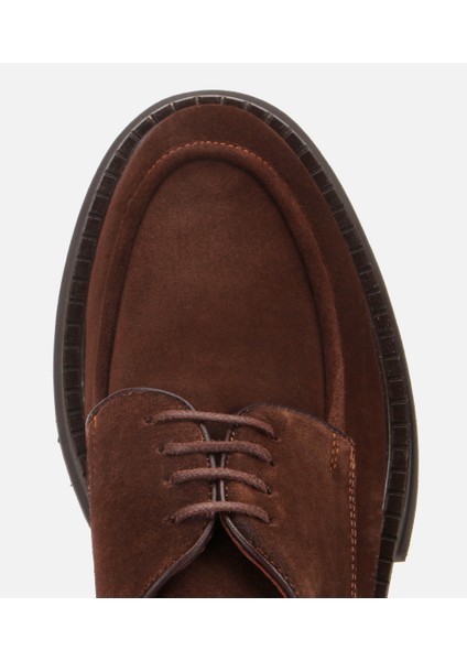 02AYH313920A480 ERKEK Süet Deri Kahverengi Kalın Tabanlı Günlük Ayakkabı indirimleri