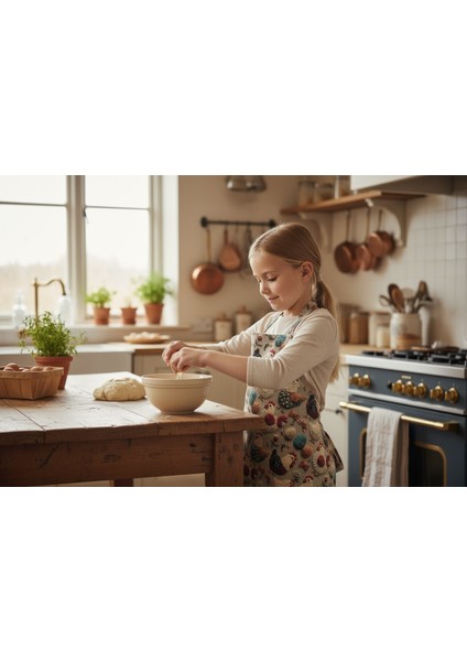 Çocuk Mutfak Önlüğü, Etkinlik Önlüğü 4-12 Yaş Aktivite Önlüğü indirimleri