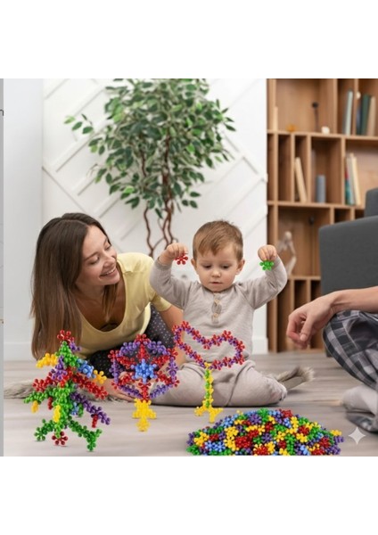 Master Molecules Eğitici Yaratıcı Molekül Stem Eğitimi Uyumlu 5 Renk 120 Parça Eğitici Oyuncak