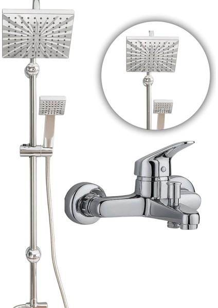 LÜX PİRİNÇ YÖNLENDİRİCİLİ PİRİNÇ BATARYALI ROBOT DUŞ TAKIMI