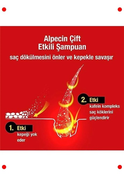 Çift Etkili Kafein Şampuanı (2x 200ML) modelleri