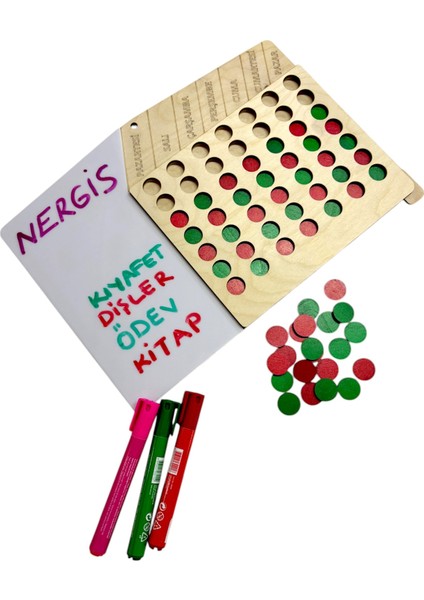 Benim Günlük Rutinim, Akrilik Panolu, Görev, Alışkanlık Panosu, Görev Takip Çizelgesi, To Do List fırsatları