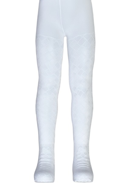 Burcu Desenli Mikro Çocuk Külotlu Çorap