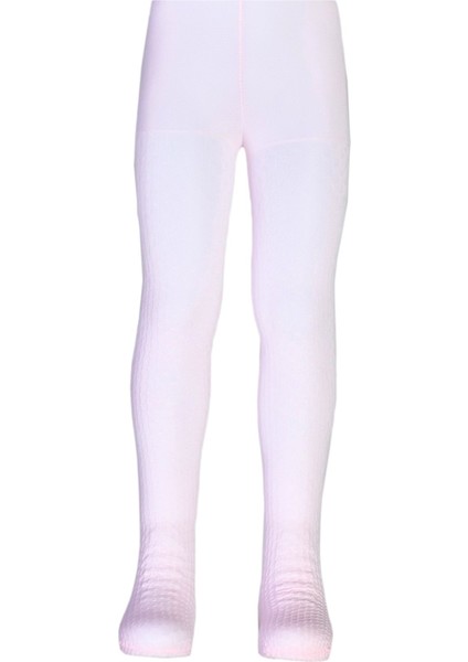 Damla Desenli Mikro Çocuk Külotlu Çorap