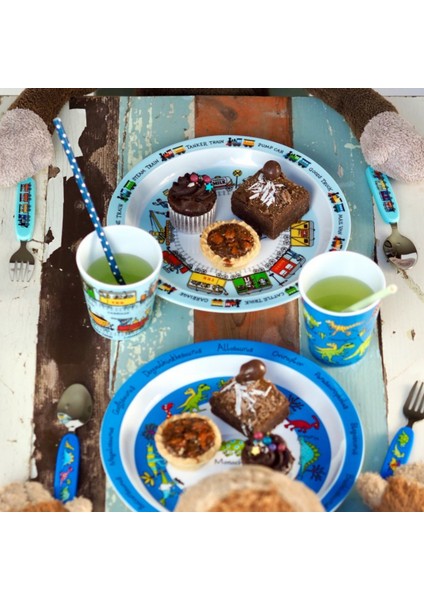 2'li Melamin Alıştırma Bardağı (Dino & Jungle) fırsatları