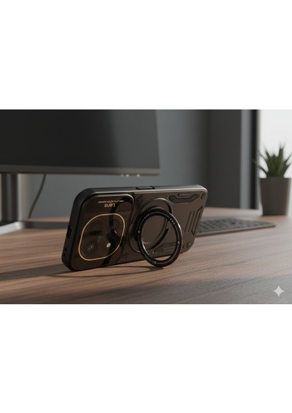 Xiaomi Mi 14T&14T Pro Için Kılıf Kamera Lens Koruyuculu Magsafe Destekli 360 Dönen Halka Stand Kapak fiyatları