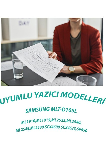 Samsung MLT-D105L ML1910,ML1915,ML2525,SCX4600,SCX4623 Muadil Toner (Siyah) fırsatları