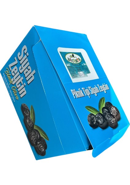 Yağlı Sele Siyah Zeytin 30 gr x 40 Adet Piknik modelleri