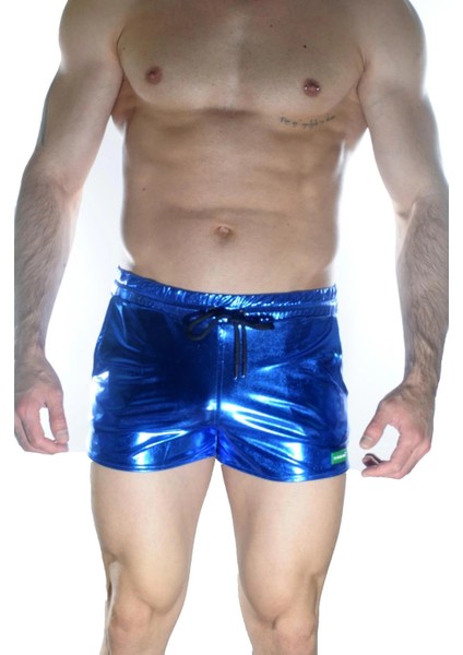 - Erkek Mavi Lame Short fiyatları