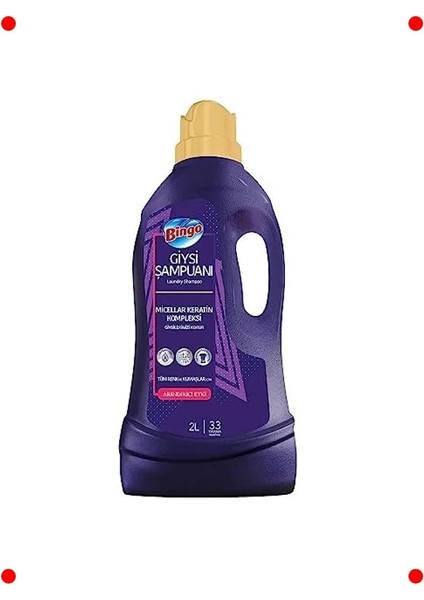 Arındırıcı Etkili Konsantre Giysi Şampuanı 2 L