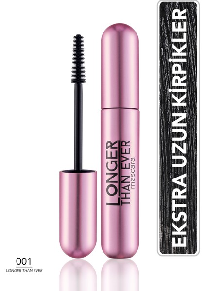 Longer Than Ever Uzun Görünüm Veren Maskara (001) 8682536067119