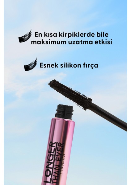 Longer Than Ever Uzun Görünüm Veren Maskara (001) 8682536067119 modelleri
