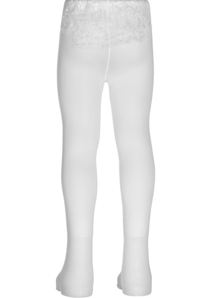 Poposu Tüllü Mikro Bebek Külotlu Çorap