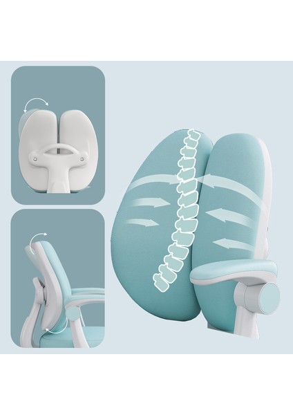 Puffy Çocuk Çalışma Sandalyesi Mavi