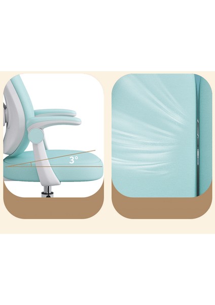 Puffy Çocuk Çalışma Sandalyesi Mavi