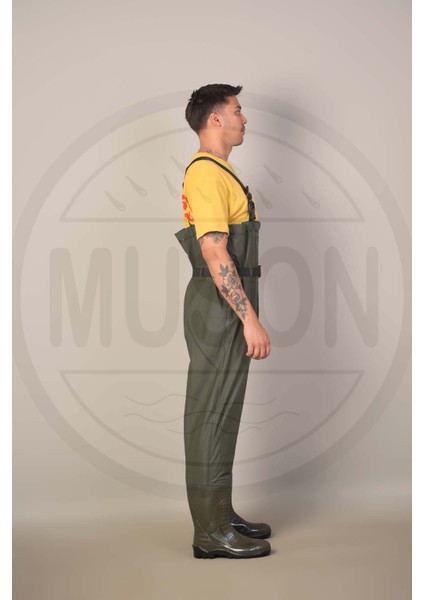 Su Geçirmez Çizme – Tulum Model, Gizli Cep, Diz Koruma & Su Girişini Önleyen Bel Kemeri modelleri