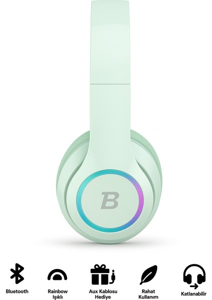 Kablosuz Bluetooth Kulaküstü Kulaklık – Mikrofonlu, Stereo Ses, Aux ve Hafıza Kartı Desteği Nova fiyatları