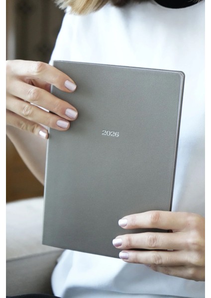 Smyth 2026 Haftalık Ajanda A5 (14x21cm) Esnek Kapak Ivory 80 gr. modelleri