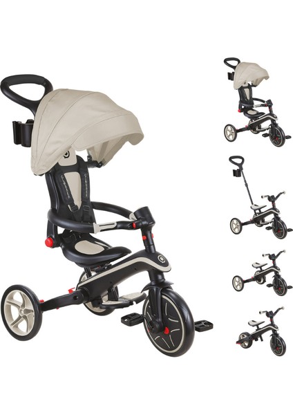 Explorer 4in1 Katlanabilir Bisiklet - Koyu Bej