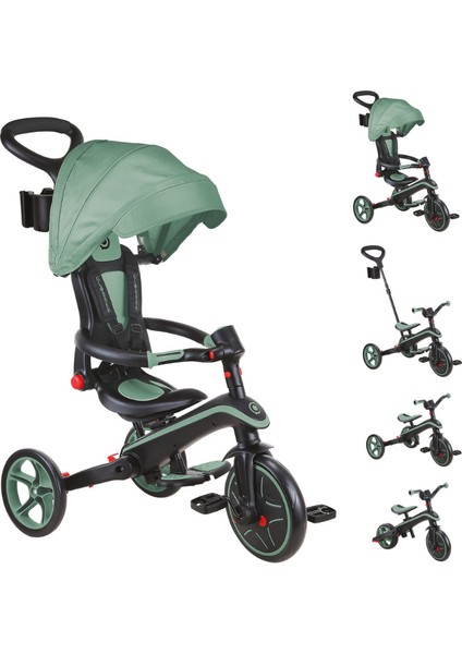 Explorer 4in1 Katlanabilir Bisiklet - Zeytin Yeşili