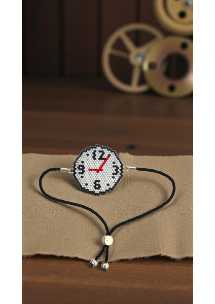 Miyuki Boncuk El Yapımı 10 Kasım Saat Atatürk Ayarlanabilir Bileklik 1