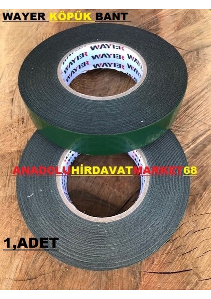30MM10 MT ÇİFT TARAFLI KÖPÜK BAND EXTRA GÜÇLÜ KÖPÜK BANT 1 ADER fiyatları