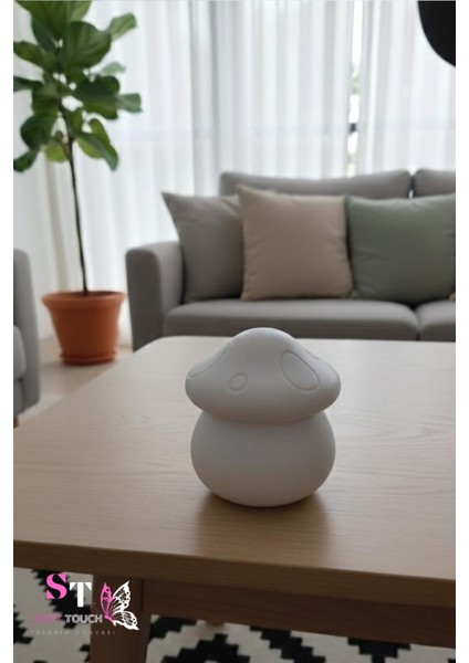 Soft Dekoratif Mantar Kapaklı Obje Kutu